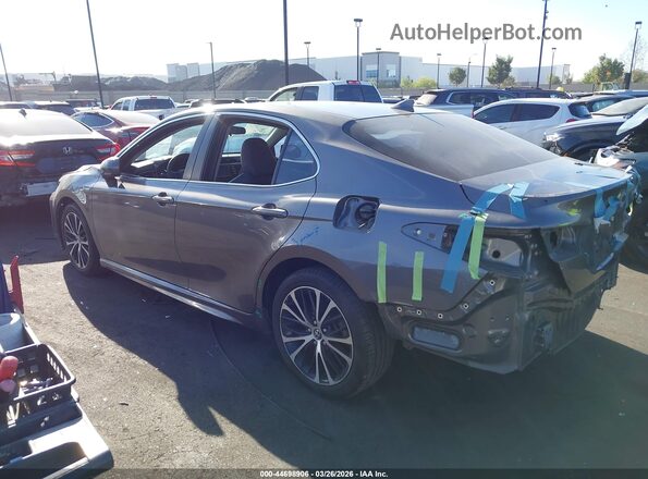4T1B21HK5KU014482 2019 TOYOTA CAMRY HYBRID Gray 