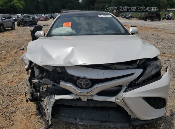 4T1B61HK5KU754165 2019 TOYOTA CAMRY White Front view