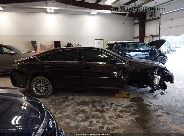 4T1BD1EB0JU061755 2018 TOYOTA LIMITED Burgundy Панорамний вид салону 360°