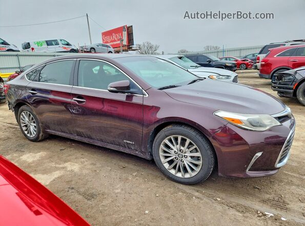 4T1BD1EB3GU053030 2016 TOYOTA LIMITED Maroon Front right