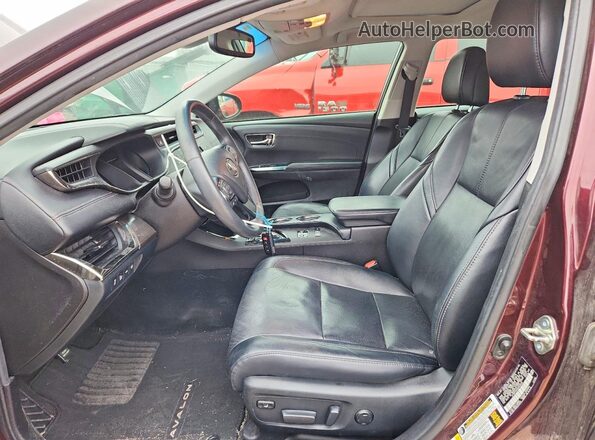 4T1BD1EB3GU053030 2016 TOYOTA LIMITED Maroon Front interior view
