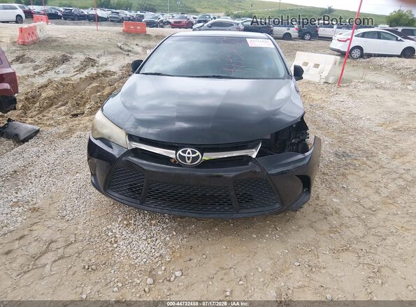 4T1BF1FK3GU201721 2016 TOYOTA CAMRY Black Vista del cuadro de instrumentos