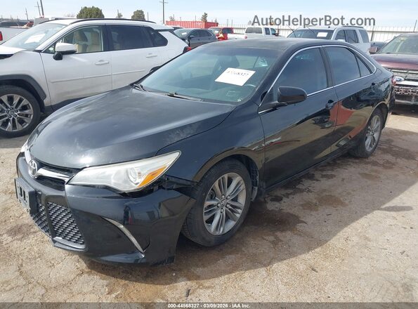 4T1BF1FK5HU734753 2017 TOYOTA CAMRY Black Front left