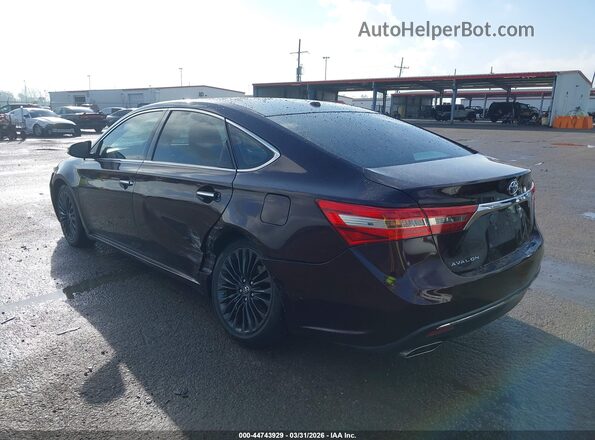 4T1BK1EB0HU247280 2017 TOYOTA AVALON Burgundy Trasero izquierdo