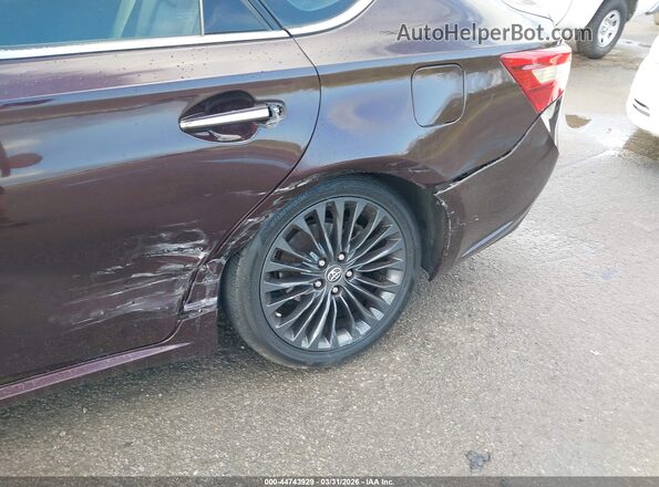 4T1BK1EB0HU247280 2017 TOYOTA AVALON Burgundy Vista frontal