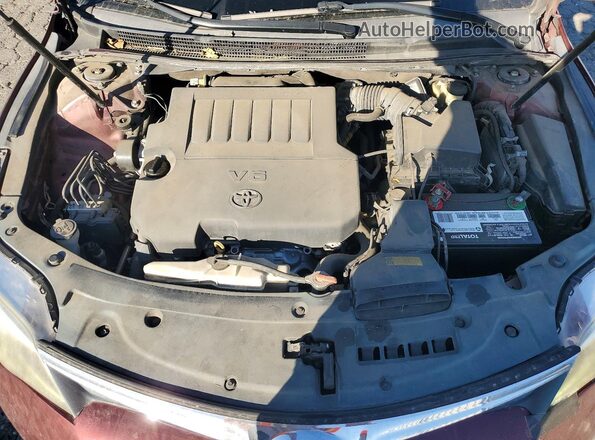 4T1BK1EB3GU195206 2016 TOYOTA AVALON Red უკანა სალონის ხედი