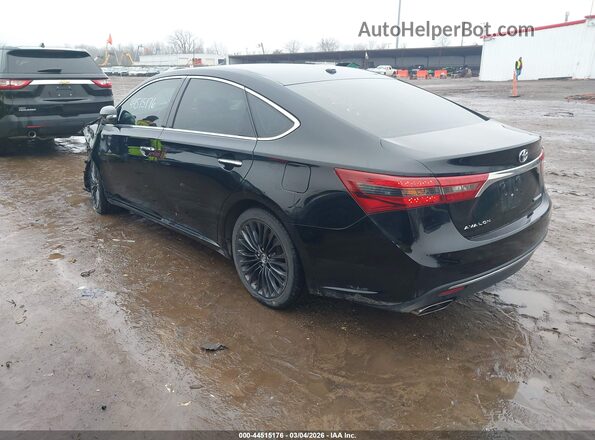 4T1BK1EB6GU202987 2016 TOYOTA AVALON Черный Задняя левая четверть