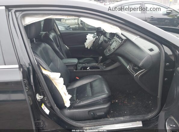 4T1BK1EB6GU202987 2016 TOYOTA AVALON Черный Вид салона спереди