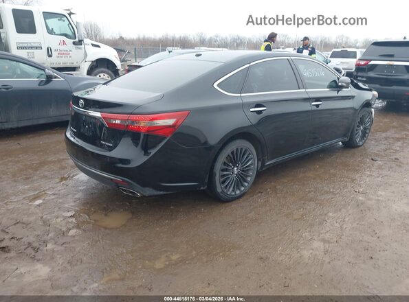 4T1BK1EB6GU202987 2016 TOYOTA AVALON Черный Задняя правая четверть