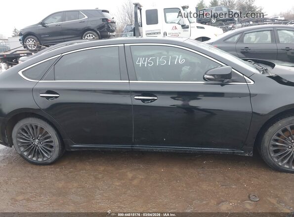 4T1BK1EB6GU202987 2016 TOYOTA AVALON Черный Вид задней части салона