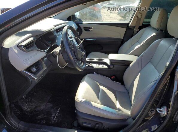 4T1BK1EB7JU276930 2018 TOYOTA AVALON Black წინა სალონის ხედი