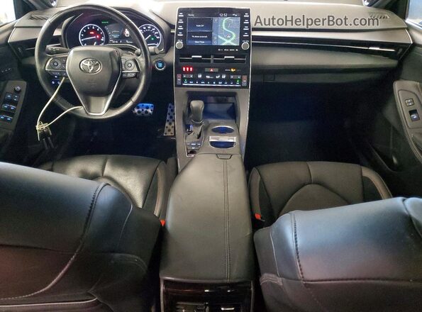 4T1BZ1FB0KU014954 2019 TOYOTA AVALON White Widok deski rozdzielczej