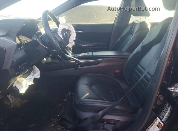 4T1BZ1FB2KU022148 2019 TOYOTA AVALON Black Вид салону спереду