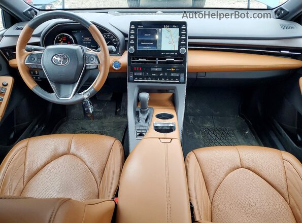 4T1DA1AB6MU004908 2021 TOYOTA AVALON Blue Dashboard view