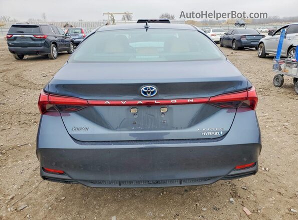 4T1DA1AB6MU004908 2021 TOYOTA AVALON Blue Rear view