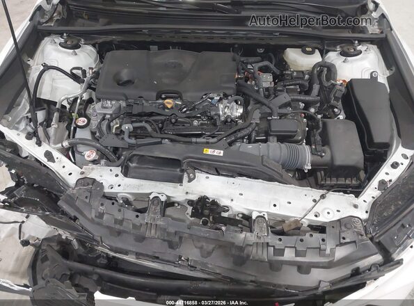 4T1DAACK0SU000475 2025 TOYOTA LE White Вид ззаду
