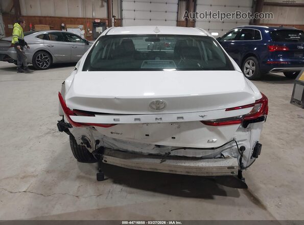 4T1DAACK0SU000475 2025 TOYOTA LE White 