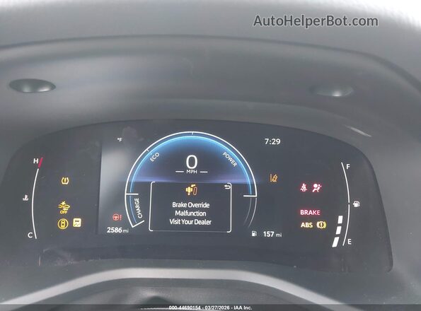 4T1DAACK0TU261915 2026 TOYOTA LE Blue Widok tylnych siedzeń