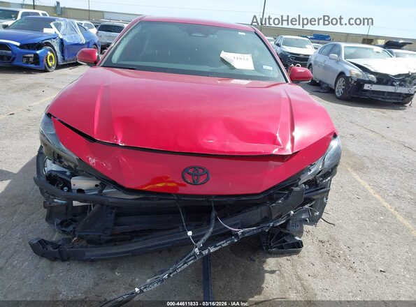 4T1DAACK1SU139384 2025 TOYOTA CAMRY Red 