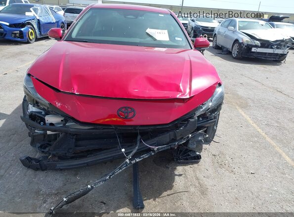 4T1DAACK1SU139384 2025 TOYOTA CAMRY Red 