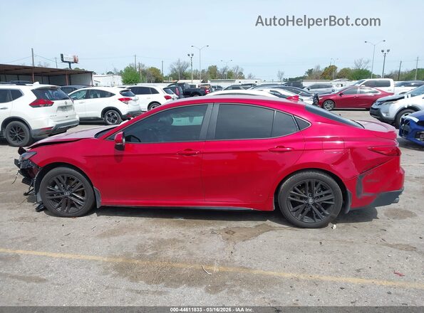 4T1DAACK1SU139384 2025 TOYOTA CAMRY Red 