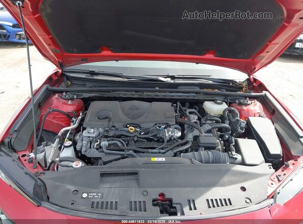 4T1DAACK1SU139384 2025 TOYOTA CAMRY Red 