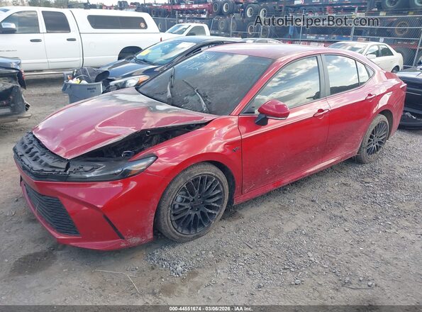 4T1DAACK1SU152541 2025 TOYOTA LE Red Front left