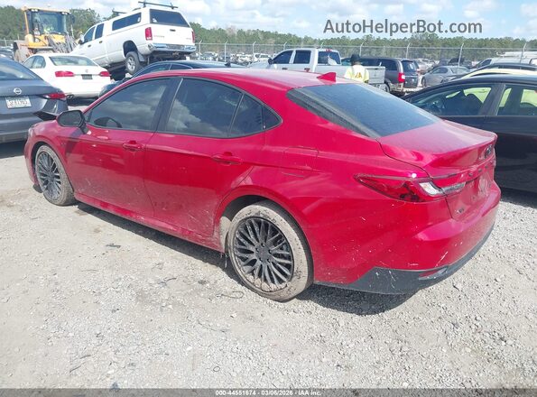 4T1DAACK1SU152541 2025 TOYOTA LE Red Rear left
