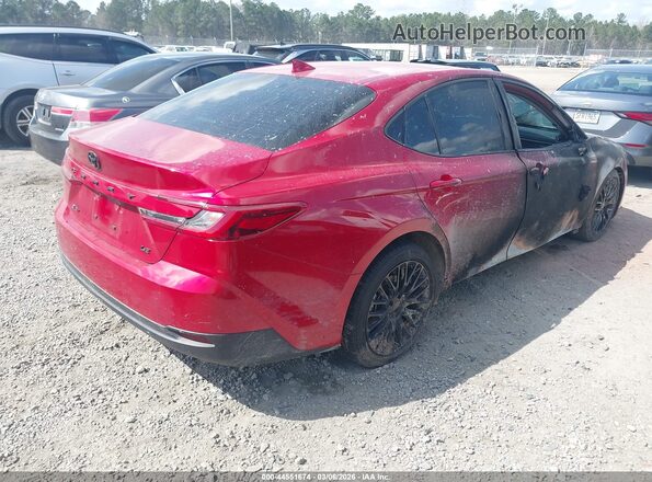 4T1DAACK1SU152541 2025 TOYOTA LE Red Rear right