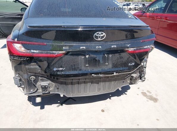 4T1DAACK1SU534634 2025 TOYOTA LE Черный Вид спереди