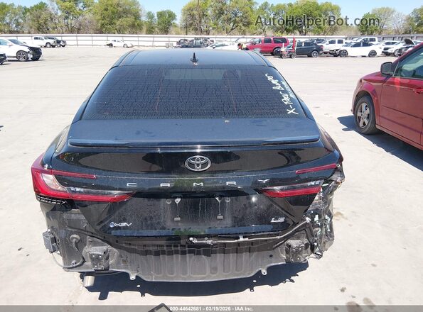 4T1DAACK1SU534634 2025 TOYOTA LE Черный 