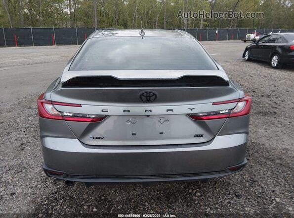 4T1DAACK1SU602690 2025 TOYOTA CAMRY Gray 