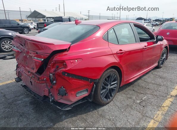4T1DAACK2SU128247 2025 TOYOTA CAMRY Burgundy Հետևի աջ