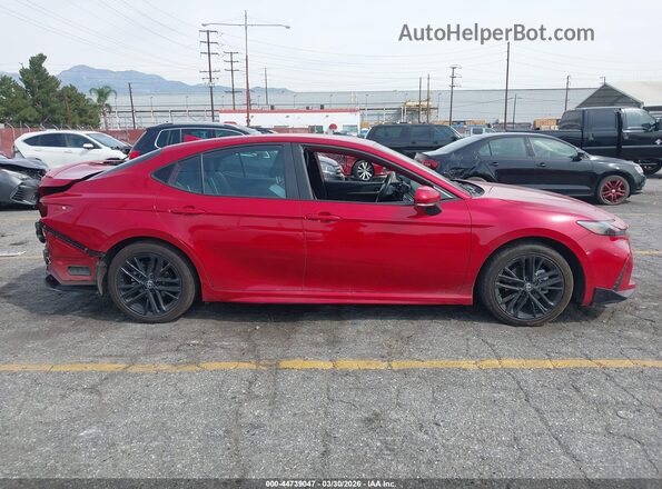 4T1DAACK2SU128247 2025 TOYOTA CAMRY Burgundy Սալոնի 360 աստիճան տեսք