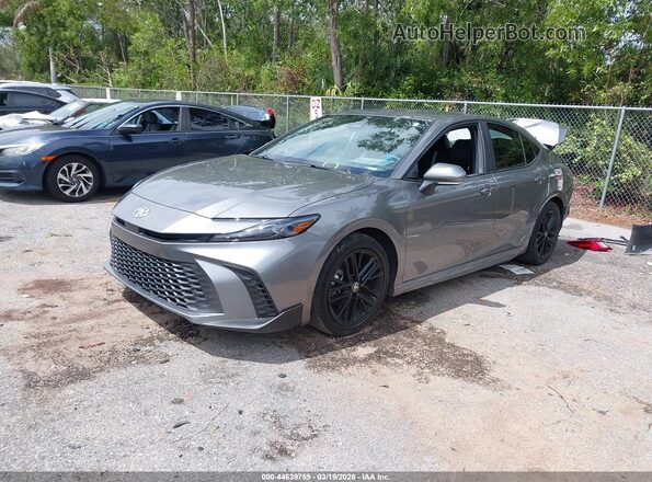 4T1DAACK2SU598763 2025 TOYOTA CAMRY Gray Front left