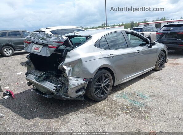 4T1DAACK2SU598763 2025 TOYOTA CAMRY Gray Rear right