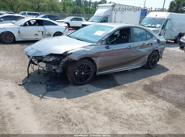 4T1DAACK3SU626585 2025 TOYOTA CAMRY Gray Առջևի ձախ երեք քառորդ տեսարան