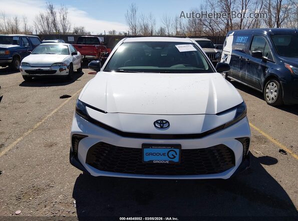 4T1DAACK4TU654364 2026 TOYOTA CAMRY White Вид панелі приладів