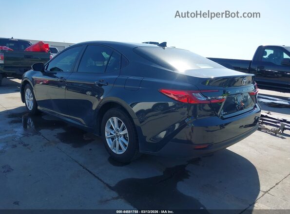 4T1DAACK5SU199247 2025 TOYOTA LE Черный Задняя левая четверть