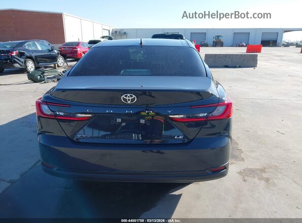 4T1DAACK5SU199247 2025 TOYOTA LE Черный 