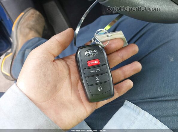 4T1DAACK5SU199636 2025 TOYOTA CAMRY Синий Вид панели приборов