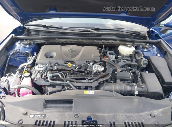4T1DAACK5SU199636 2025 TOYOTA CAMRY Синий Вид сзади