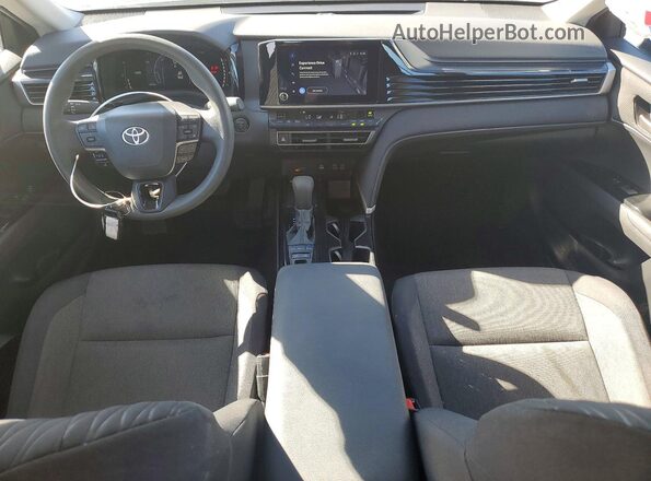 4T1DAACK5SU557740 2025 TOYOTA LE Black Вид панелі приладів