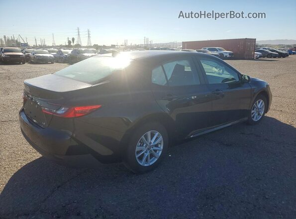 4T1DAACK5SU557740 2025 TOYOTA LE Black Задня права чверть