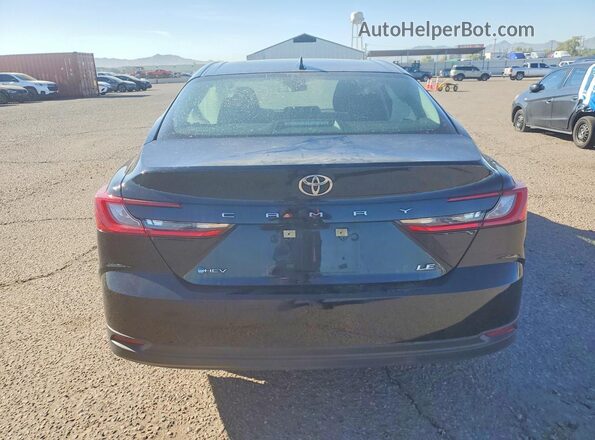 4T1DAACK5SU557740 2025 TOYOTA LE Black Вид ззаду
