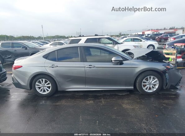 4T1DAACK5SU604653 2025 TOYOTA CAMRY Gray უკანა სალონის ხედი