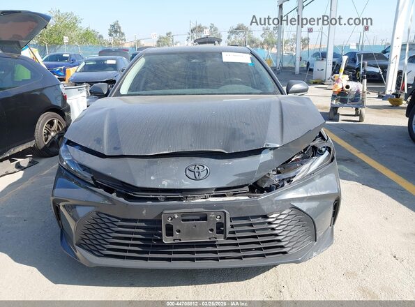 4T1DAACK6SU121429 2025 TOYOTA LE Gray Widok zestawu wskaźników