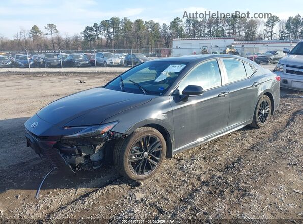 4T1DAACK7SU087601 2025 TOYOTA CAMRY Gray წინა მარცხენა ხედი სამი მეოთხედიდან