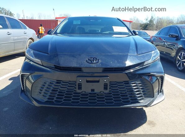 4T1DAACK7TU223257 2026 TOYOTA CAMRY Black ხელსაწყოთა პანელის ხედი