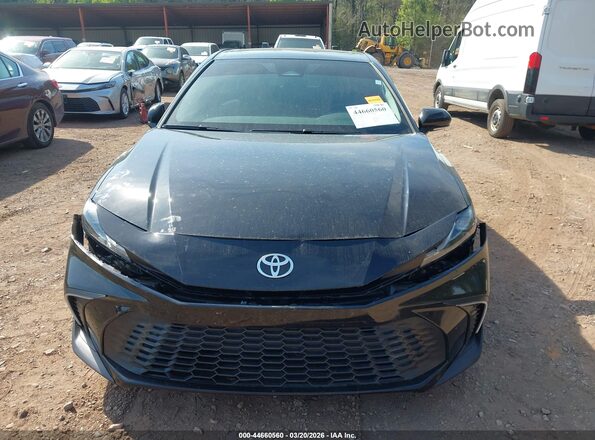 4T1DAACK8SU042604 2025 TOYOTA CAMRY Black Widok zestawu wskaźników